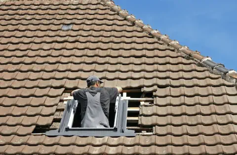 Pose de velux - Anould